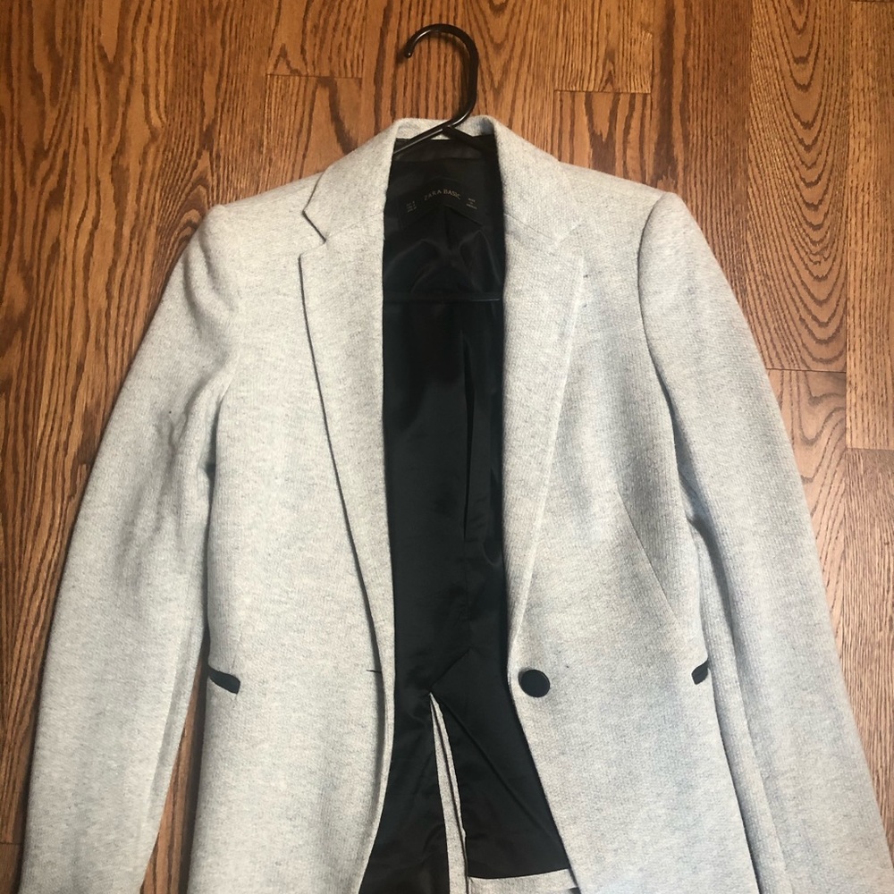Zara knit blazer size small New!